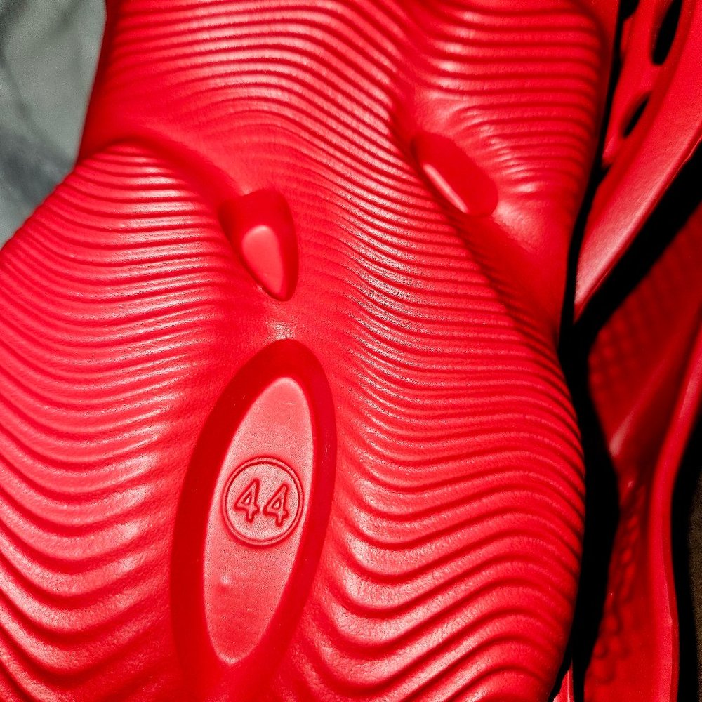 Mens Red slip on